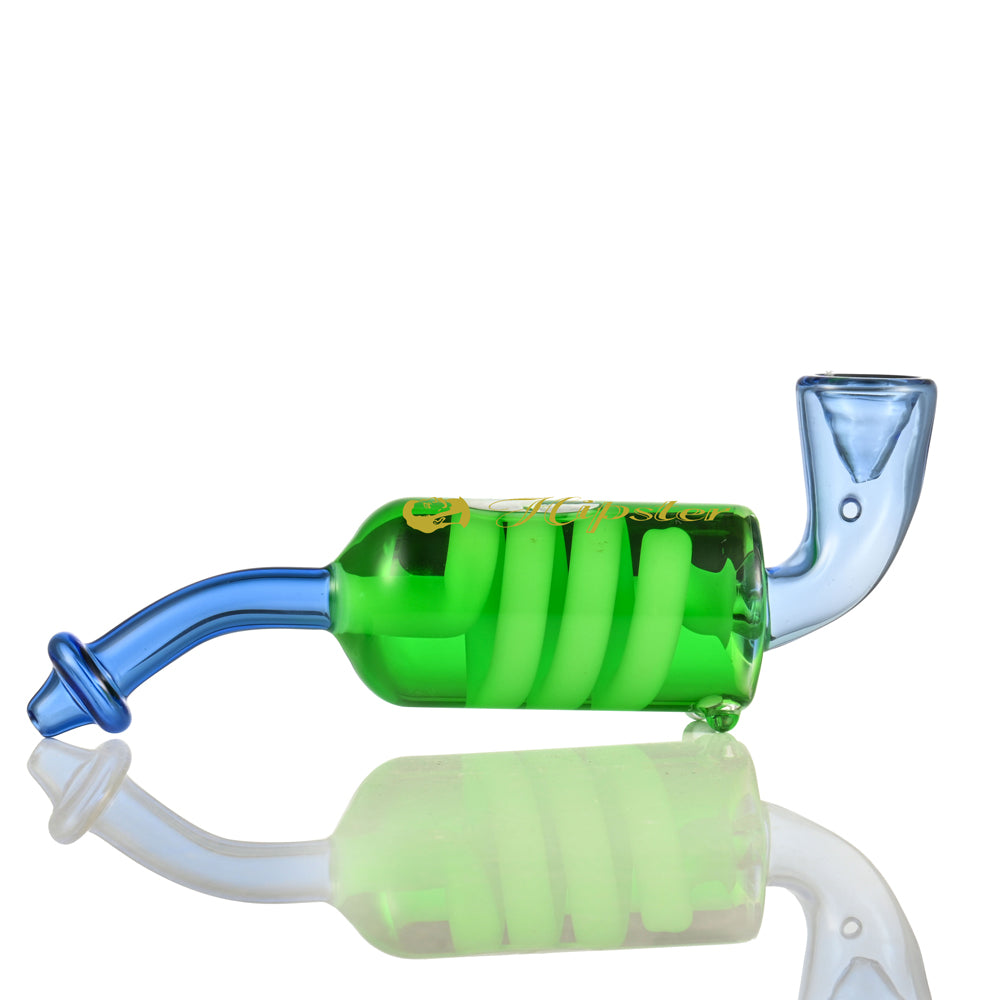 Hipster 7.5" glycerin-filled pipe YT011