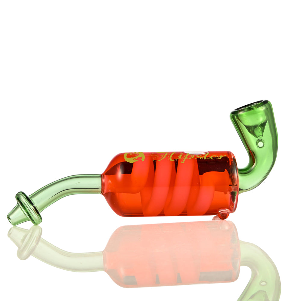 Hipster 7.5" glycerin-filled pipe YT011