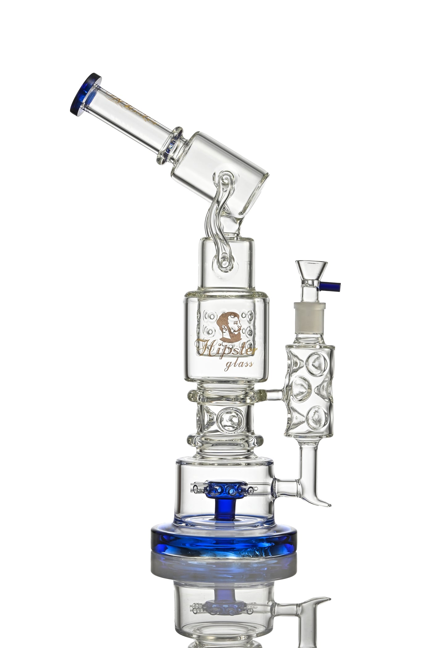 Hipster Frost Monarch Bong YW-07