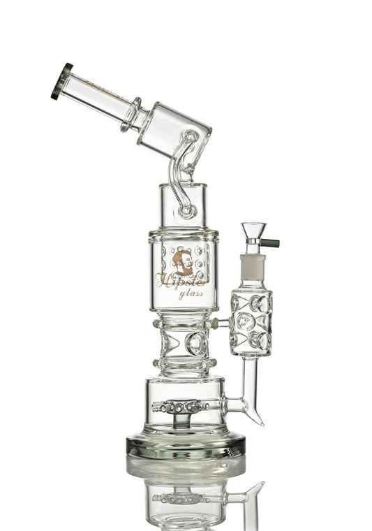 Hipster Frost Monarch Bong YW-07