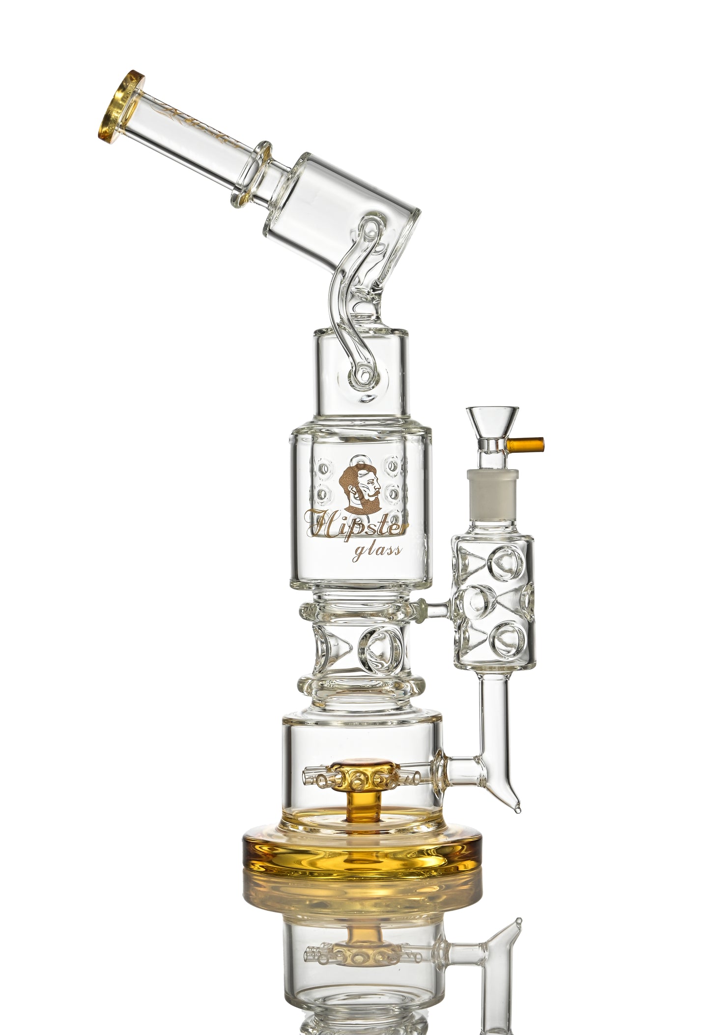 Hipster Frost Monarch Bong YW-07