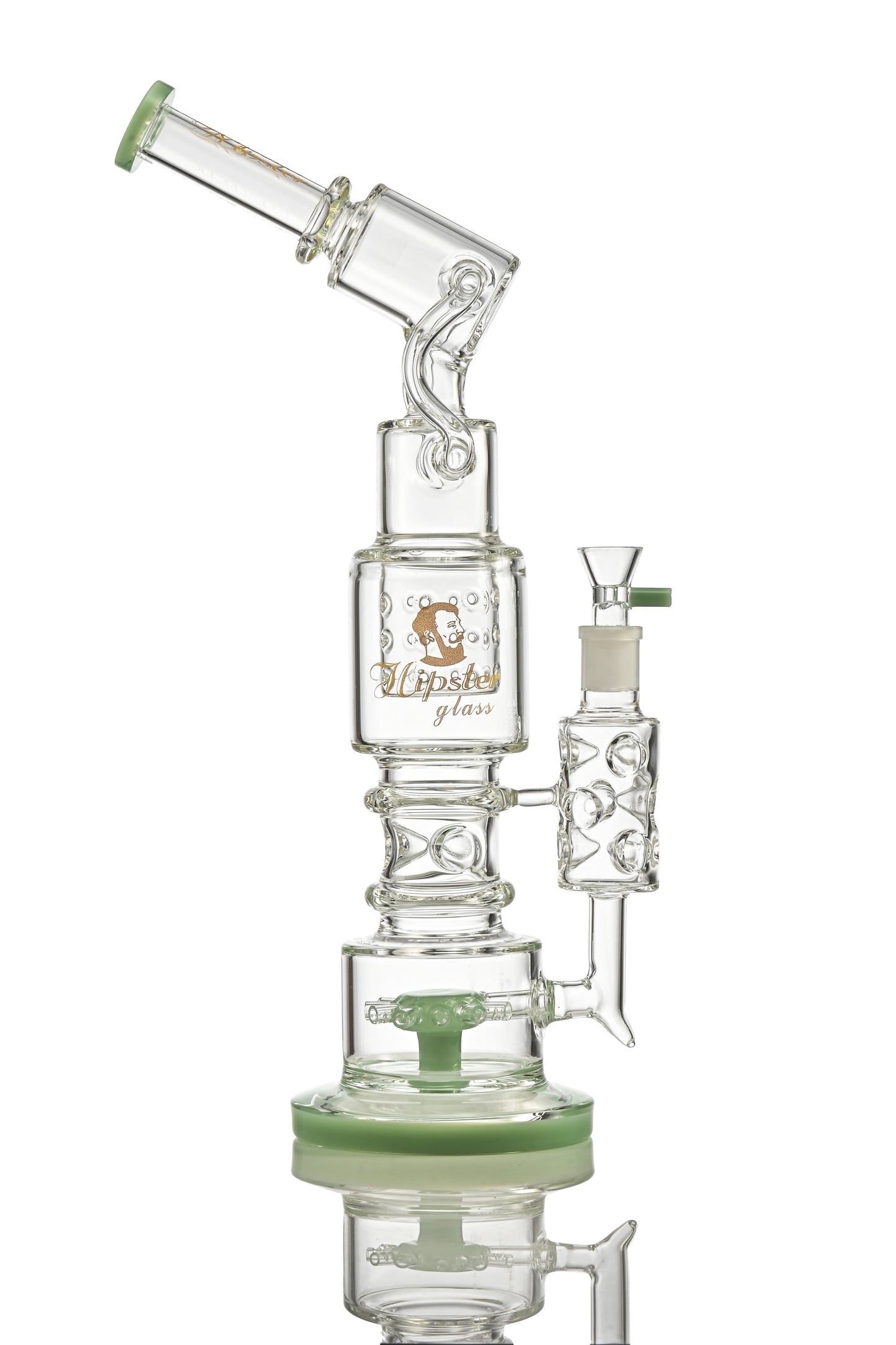 Hipster Frost Monarch Bong YW-07