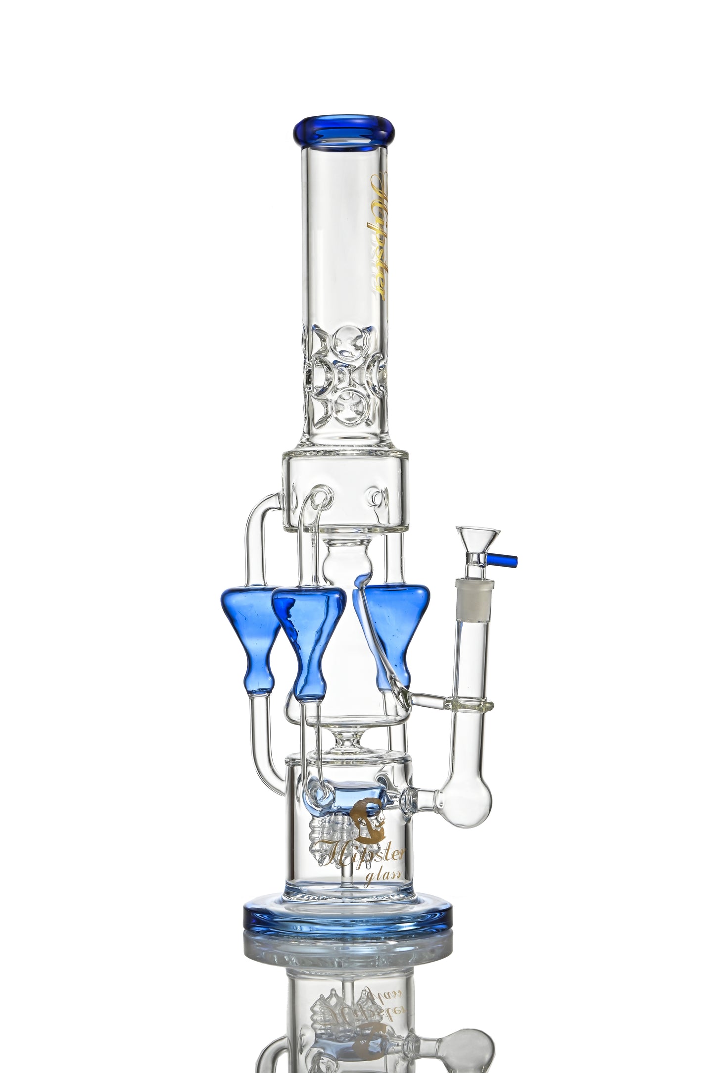Emerald Enchanter Recycler Bong YW-12