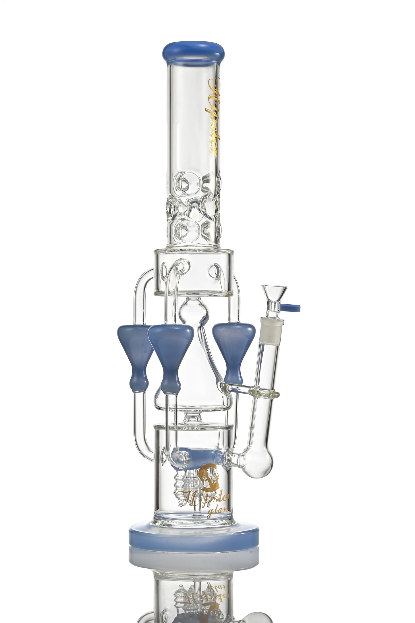 Emerald Enchanter Recycler Bong YW-12