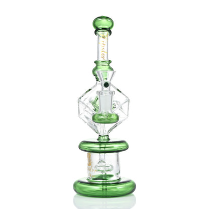 Hipster Colored Base Glass Bong ZL11