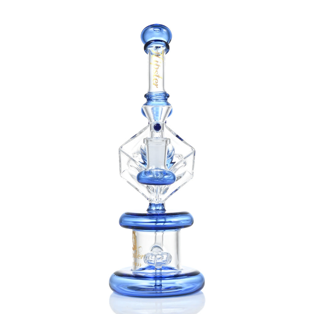 Hipster Colored Base Glass Bong ZL11
