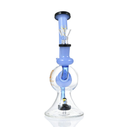 Hipster Orb-Base Recycler Glass Bong ZL16