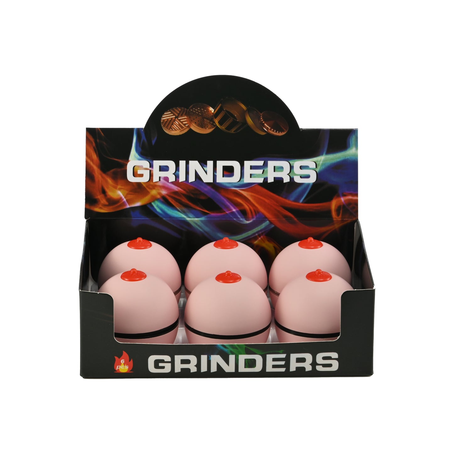 Breast Ball Herb Grinder ZM004