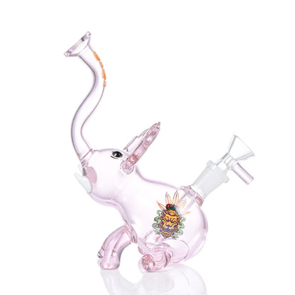 Hipster – 7.5" Elephant Glass Rig ZY012