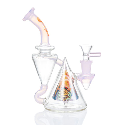 Hipster – 7.5" Tentacle Perc Glass Bong ZY013