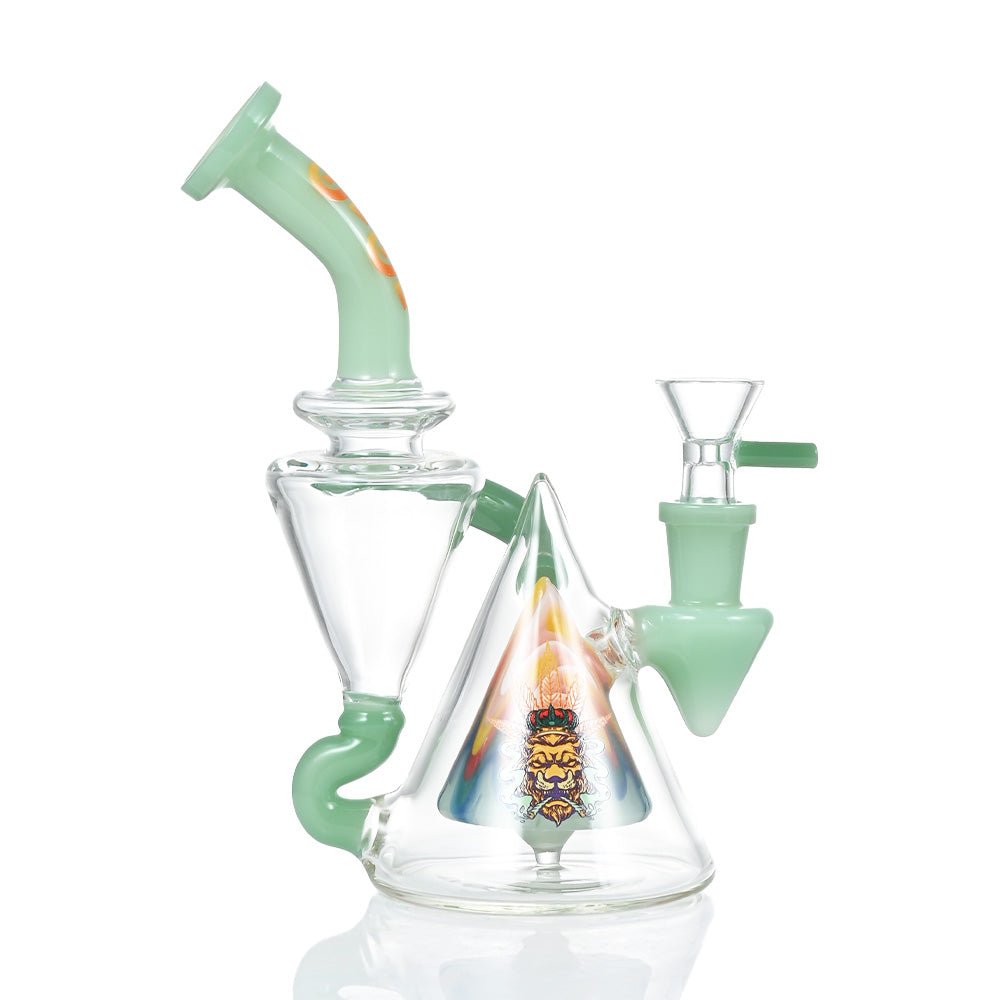 Hipster – 7.5" Tentacle Perc Glass Bong ZY013