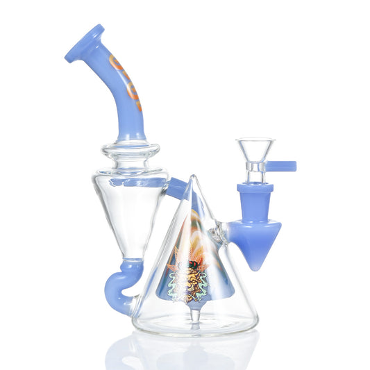 Hipster – 7.5" Tentacle Perc Glass Bong ZY013