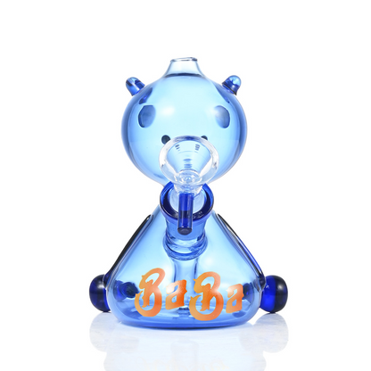 Hispter 6" Cartoon Bear Glass Rig ZY017