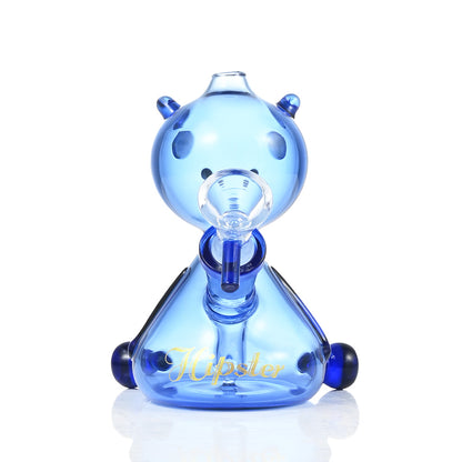 Hispter 6" Cartoon Bear Glass Rig ZY017