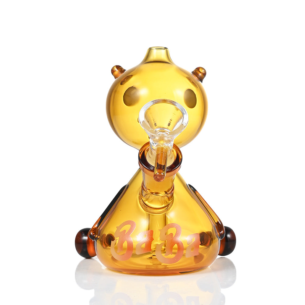 Hispter 6" Cartoon Bear Glass Rig ZY017