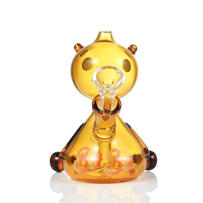 Hispter 6" Cartoon Bear Glass Rig ZY017