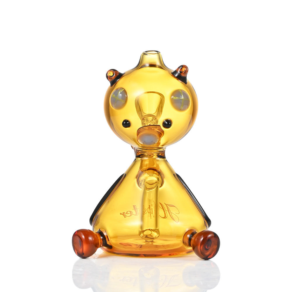 Hispter 6" Cartoon Bear Glass Rig ZY017