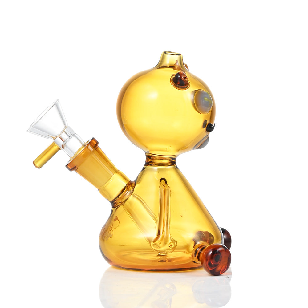 Hispter 6" Cartoon Bear Glass Rig ZY017