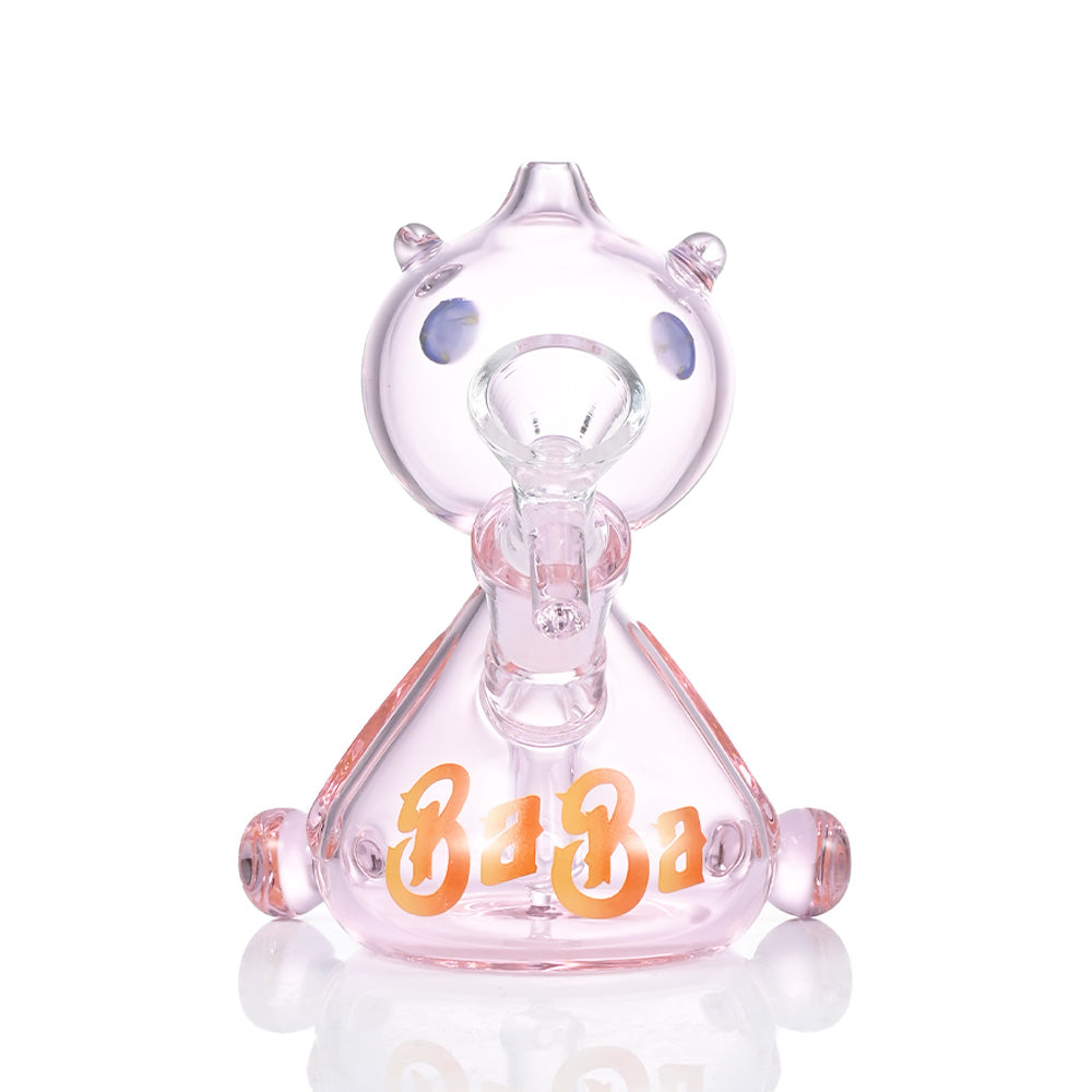 Hispter 6" Cartoon Bear Glass Rig ZY017