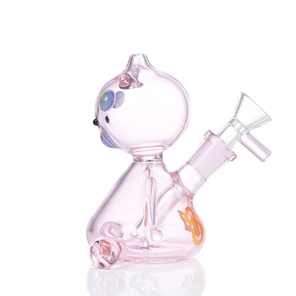 Hispter 6" Cartoon Bear Glass Rig ZY017