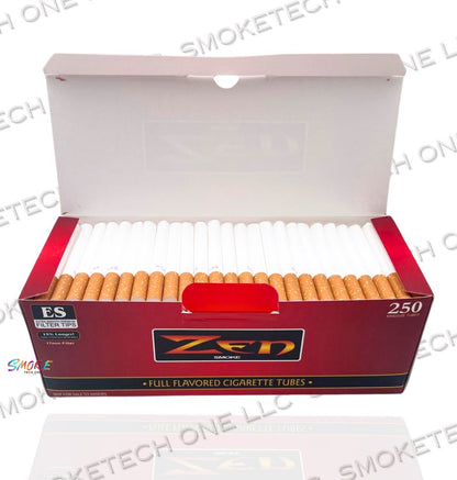 Zen King Size Cigarette Tubes – Full Flavored (250 Count Box)