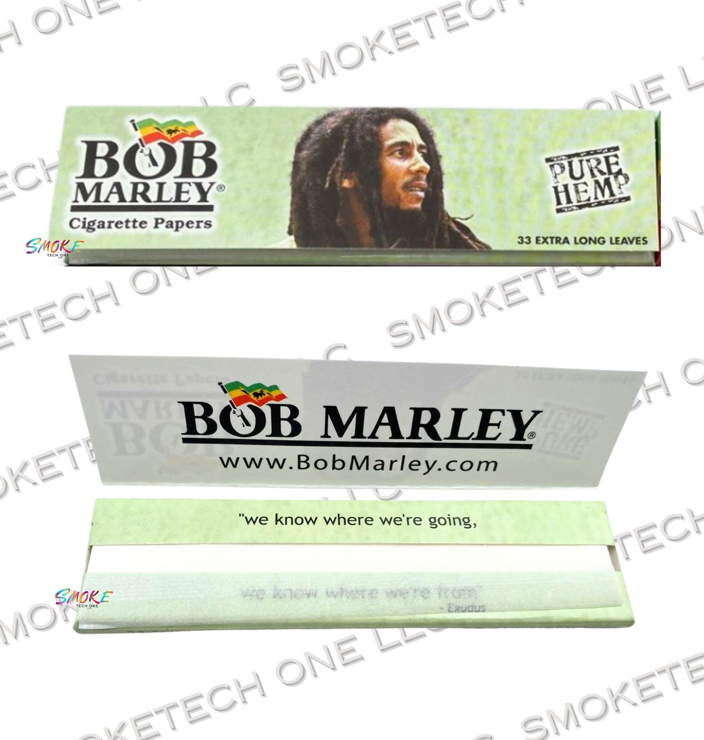 Bob Marley Pure Hemp Rolling Papers – King Size