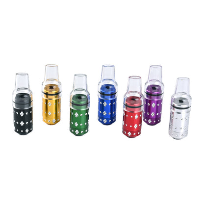 Bullet pipe with an acrylic mouthpiece TO-009 - Smoke Tech One LLC