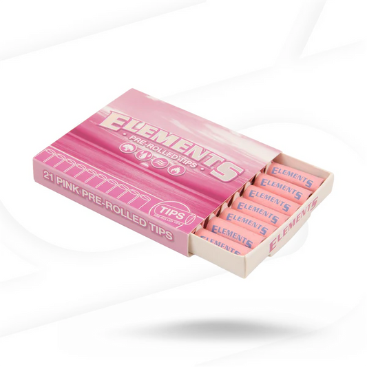 Elements Pre-Rolled Tips Pink