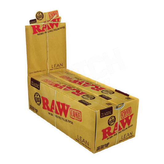 RAW Classic Lean Cones - 20 Pack