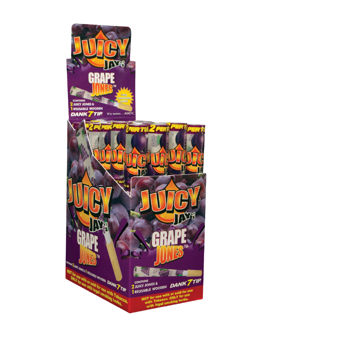 Juicy Jay's Grape Jones Flavored Pre Rolled Cones
