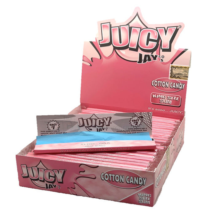 Juicy Jay’s Rolling Papers – Cotton Candy – King Size