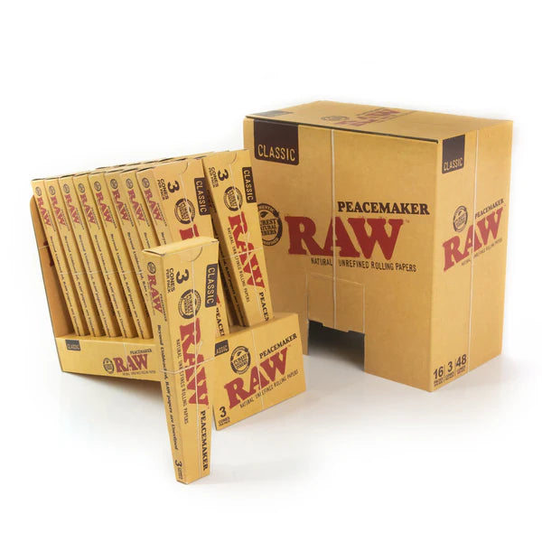 RAW Classic Peacemaker Cones- 3 pack