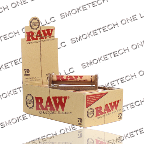 Raw Hemp Plastic Roller