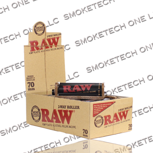 RAW 2-Way Hemp Plastic Roller - Smoke Tech One LLC