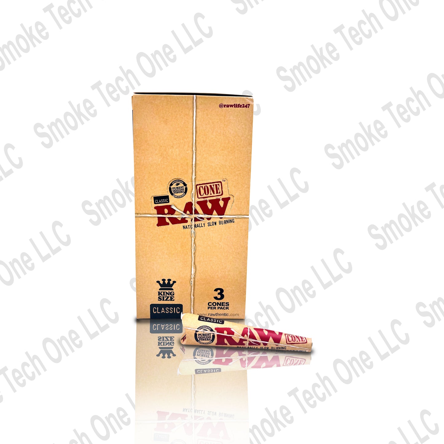 RAW Classic King Size Cones - 3 Pack