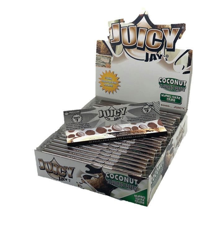 Juicy Jay’s Rolling Papers – Coconut– King Size