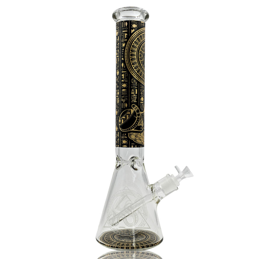 Pharaoh's Embrace Beaker Bong - (wp-1008)