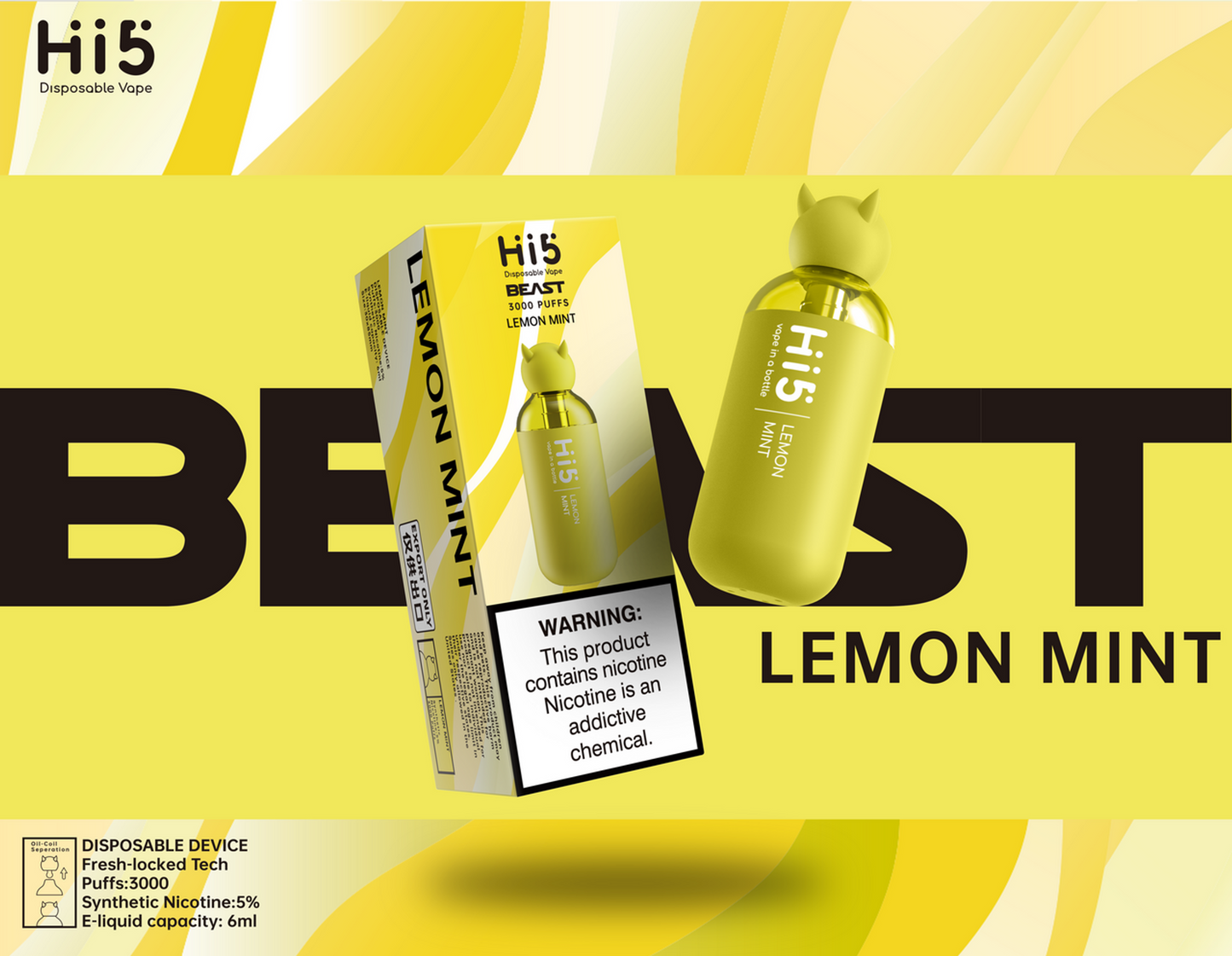 Lemon Mint - 5%Nicotine